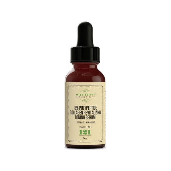 8% Polypeptide Collagen Toning Serum that signals skin to boost collagen, a longtime customer favorite