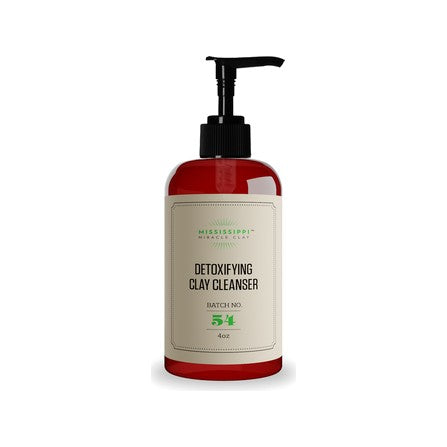 Detoxifying Clay Cleanser, a light-foaming clay cleanser with plant oils and minerals that will not over-dry