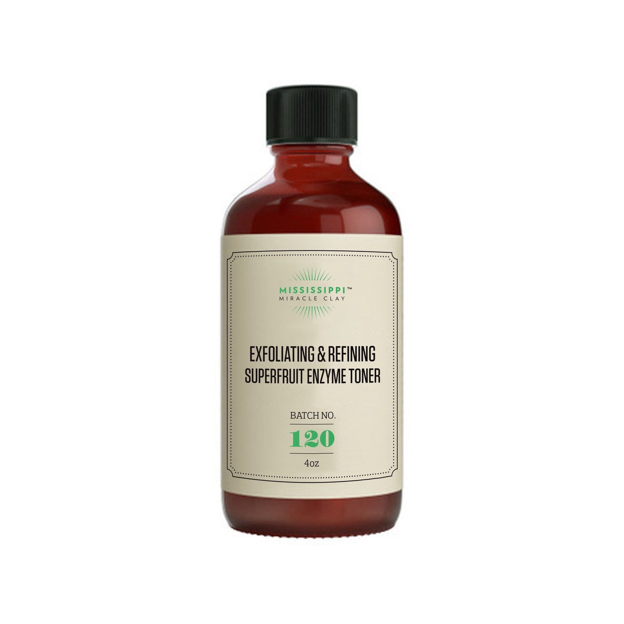 Superfruit Enzyme Toner with prickly pear and pineapple enzymes to brighten and refine without sting