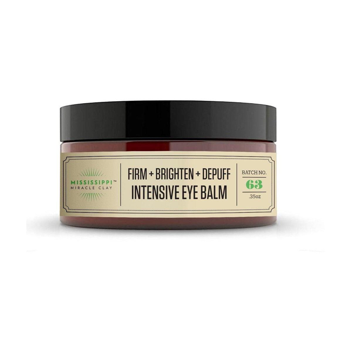 Intensive Eye Balm with plant peptides and antioxidants to lift, brighten, and depuff the eye area