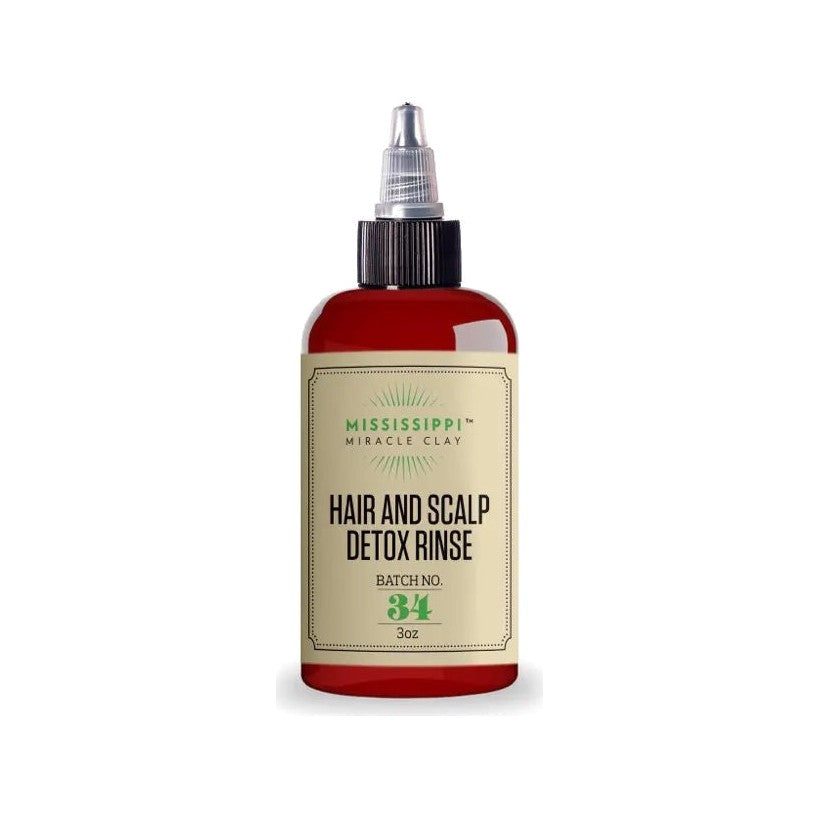 Hair and Scalp Detox Rinse that lifts buildup and hard water minerals for shinier, lighter hair