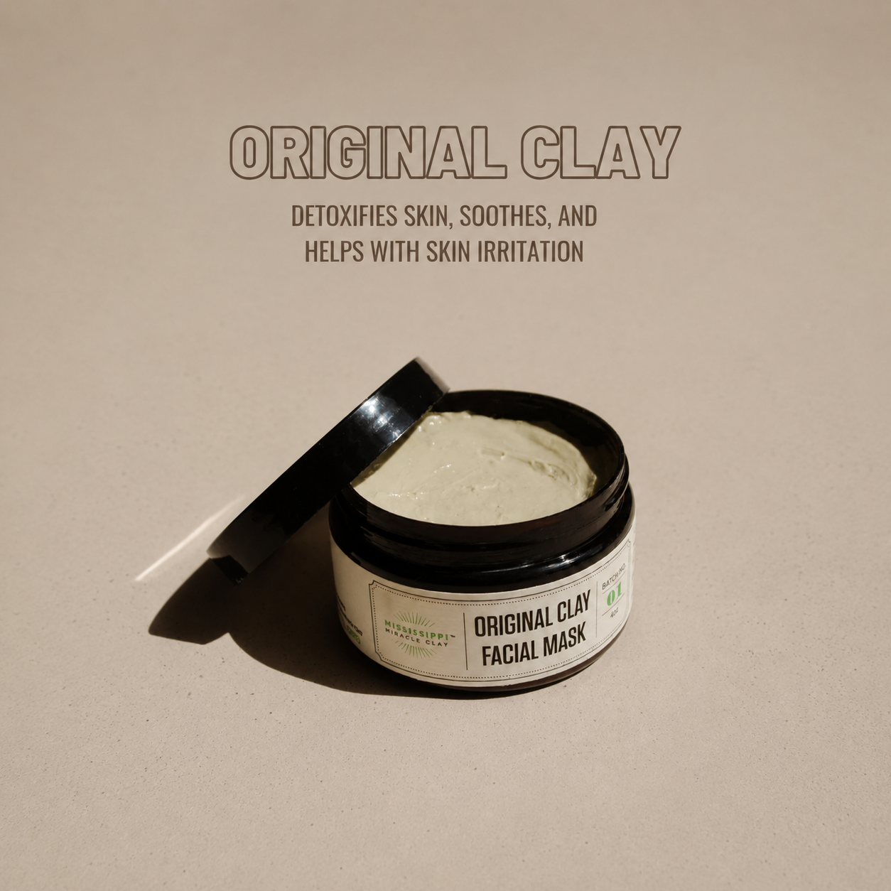 100% Pure Magnesium Bentonite Hydrated Clay