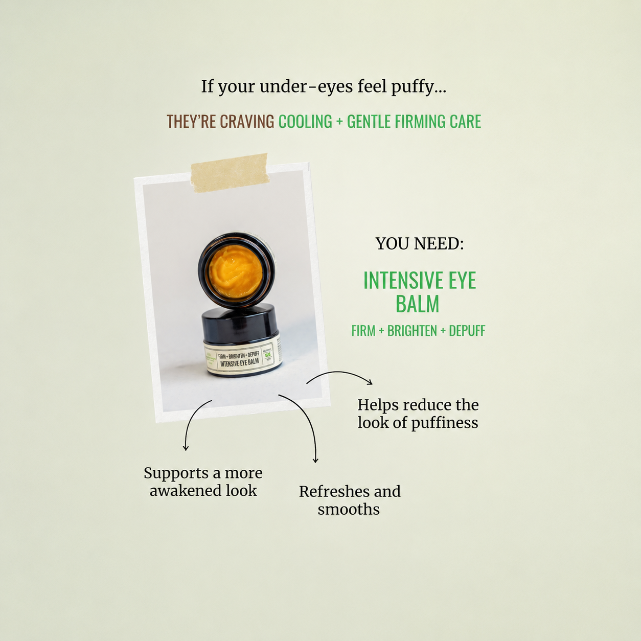 Intensive Eye Balm benefits