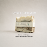 Lavender Tea Tree Neem Castile Soap
