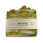 Citrus Turmeric Castile Soap that gently brightens dull skin for a more even complexion