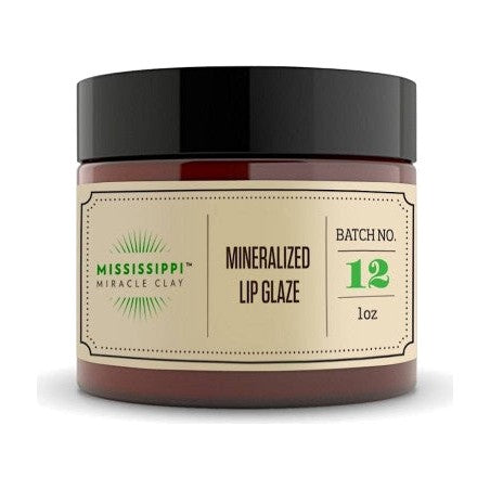Mineralized Lip Glaze with kokum butter and coconut oil to repair and seal dry, cracked lips