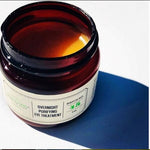 Overnight Purifying Eye Treatment amber jar