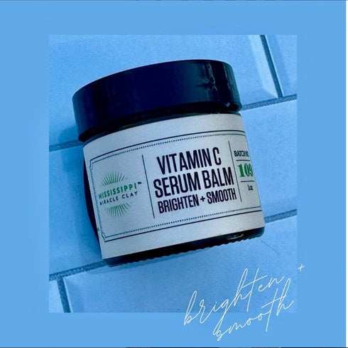 Vitamin C Serum Balm jar to brighten and smooth overnight