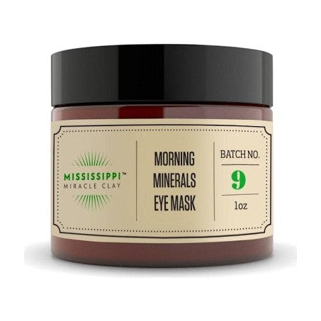 Morning Minerals Eye Mask with cistus and frankincense to de-puff and brighten tired eyes