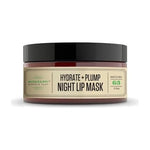 Night Lip Mask with hyaluronic acid, shea, and jojoba to repair and seal dry lips overnight
