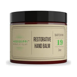 Restorative Hand Balm with plant butters to repair dry, cracked, hardworking hands