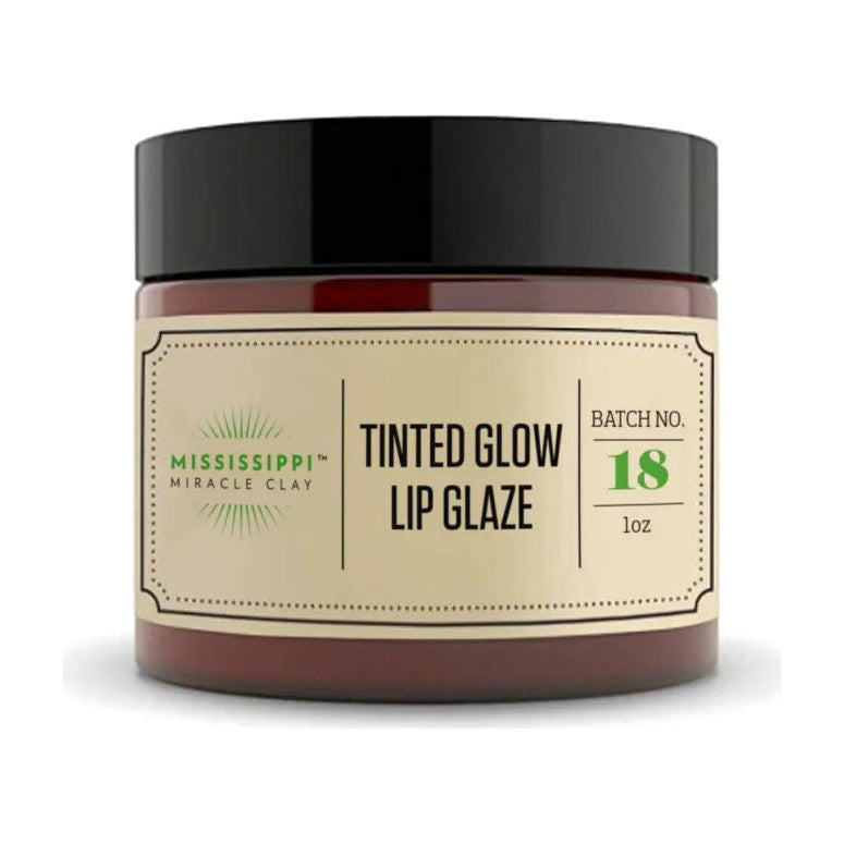 Tinted Glow Lip Glaze, a sheer mineral lip tint with kokum butter for a luminous natural glow