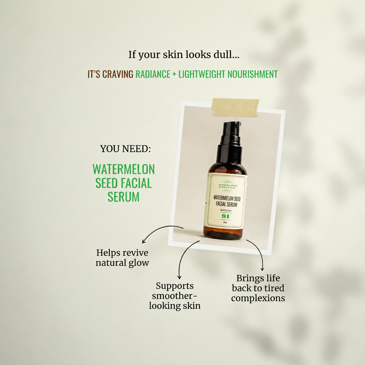 Watermelon Seed Facial Serum